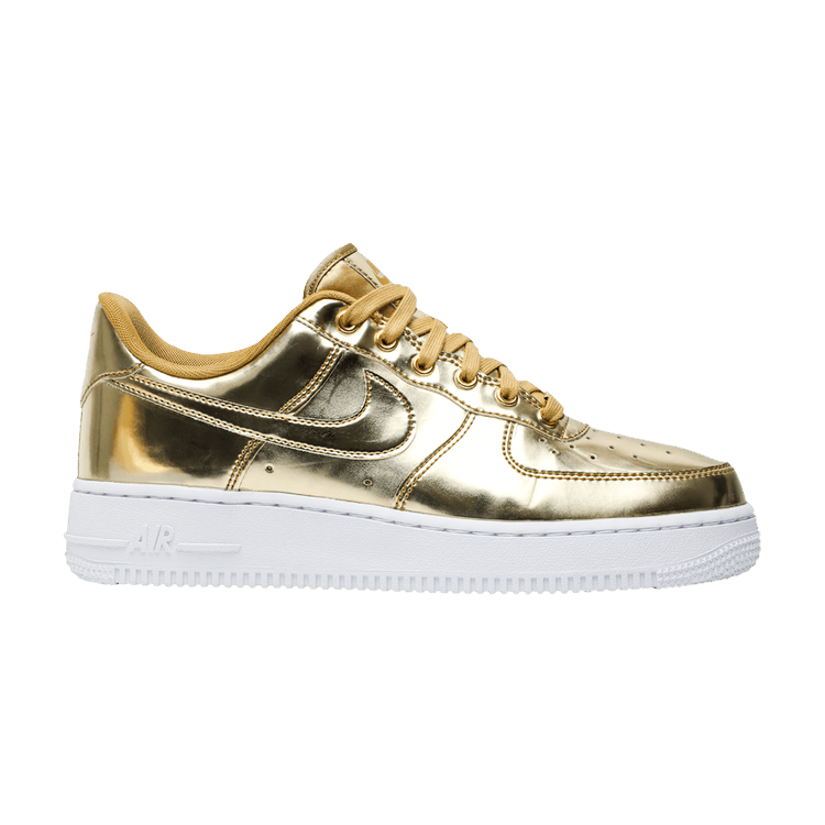Wmns Air Force 1 SP 'Liquid Metal - Gold'