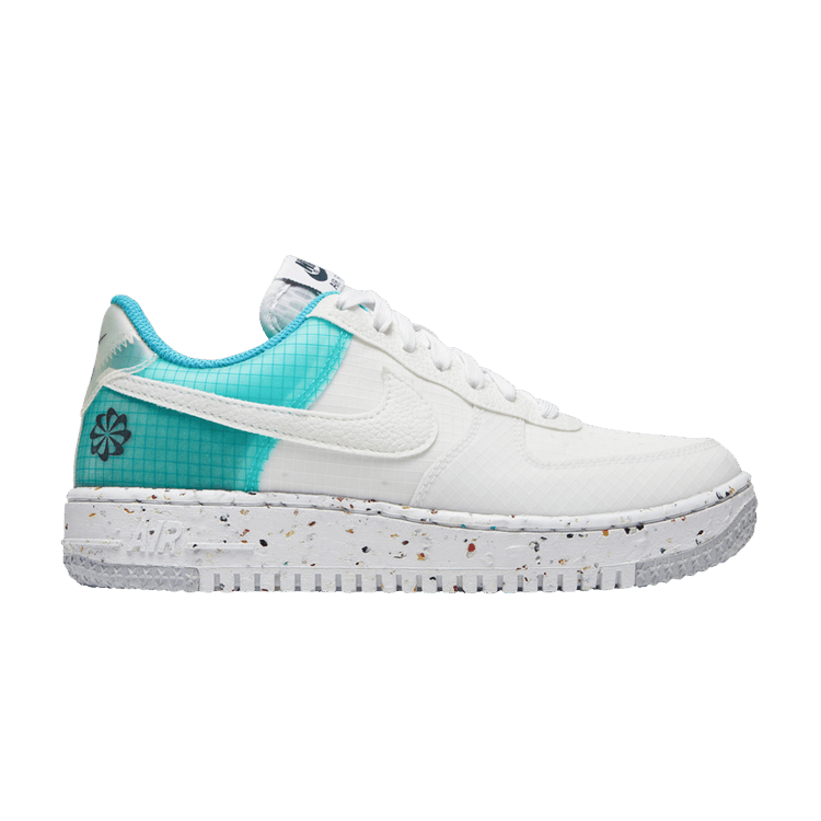 Wmns Air Force 1 Crater 'Move To Zero - White Dynamic Turquoise'