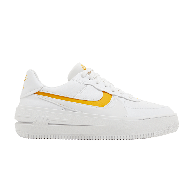 Wmns Air Force 1 PLT.AF.ORM 'White Yellow Ochre'