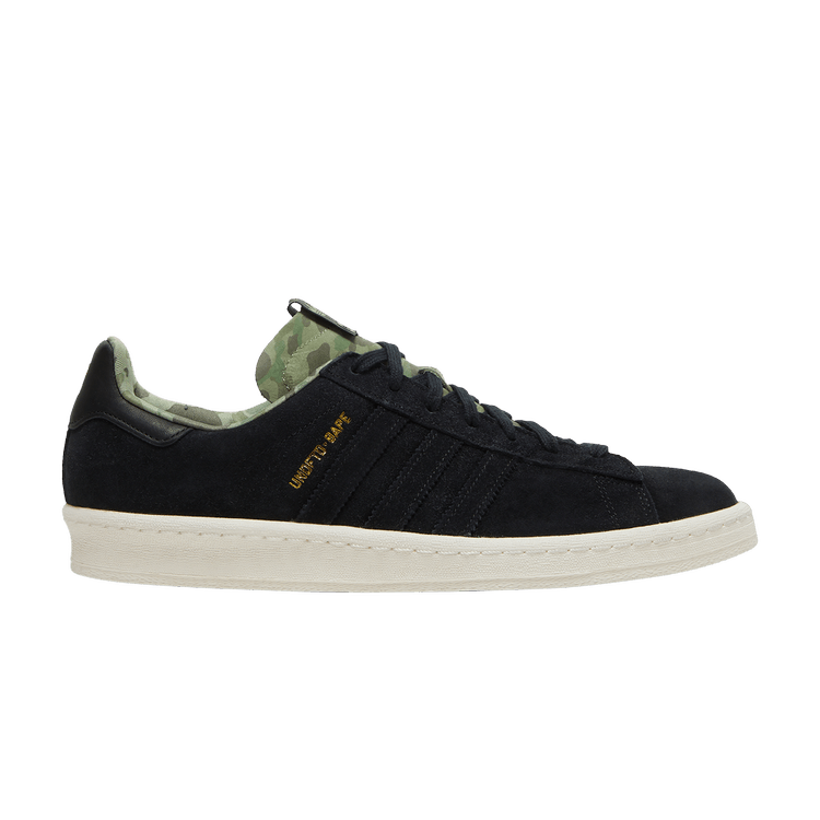 Undefeated x A Bathing Ape x Campus 80s 'Black'