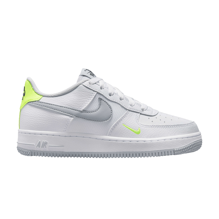 Air Force 1 GS 'White Wolf Grey Volt'