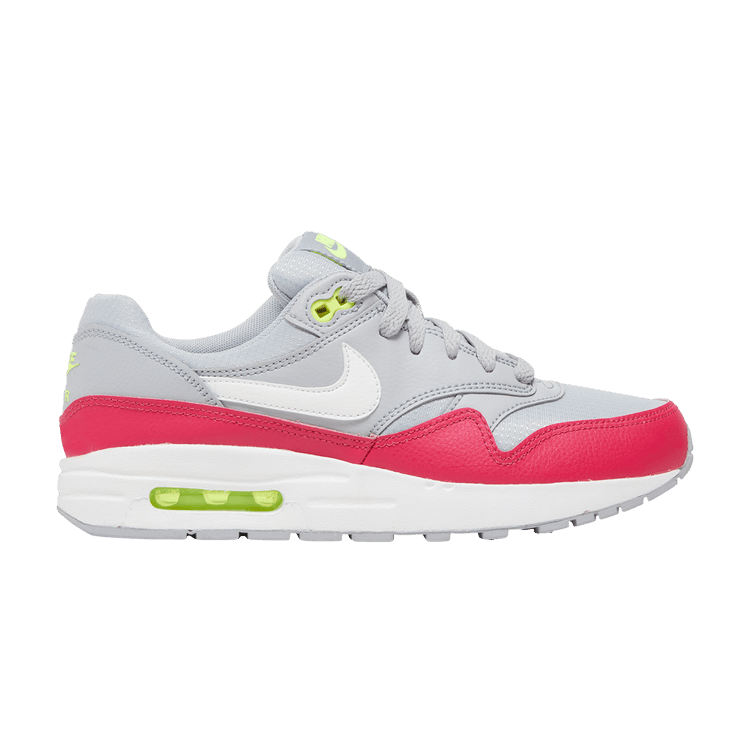 Air Max 1 GS 'Wolf Grey Rush Pink'