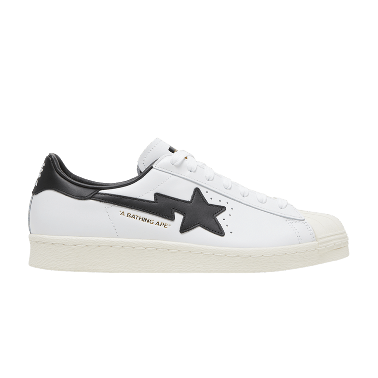 BAPE x Superstar 'White Black'