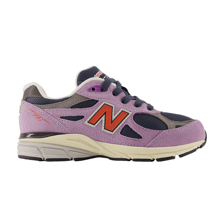 New Balance 990v3 Little Kid 'Raw Amethyst'