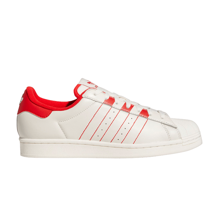 Superstar 'White Vivid Red'