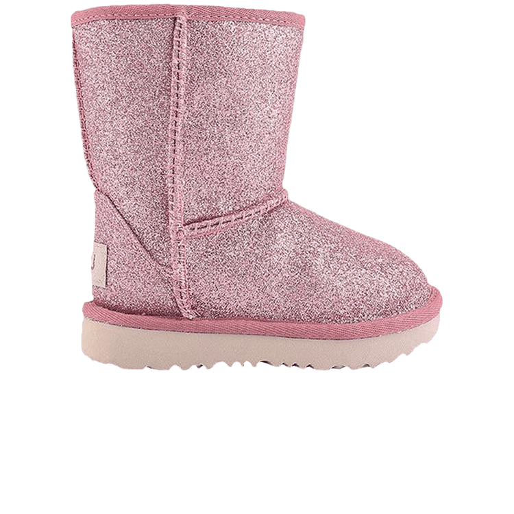 UGG Classic Short II Kids 'Glitter - Pink'