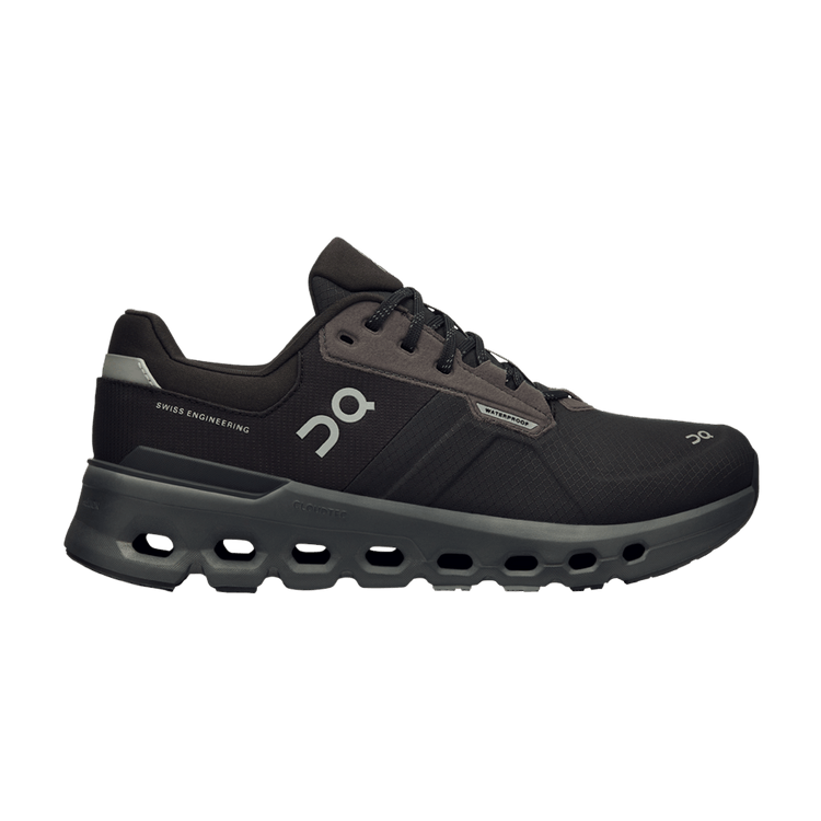 ON Wmns Cloudrunner 2 Waterproof 'Magnet Black'
