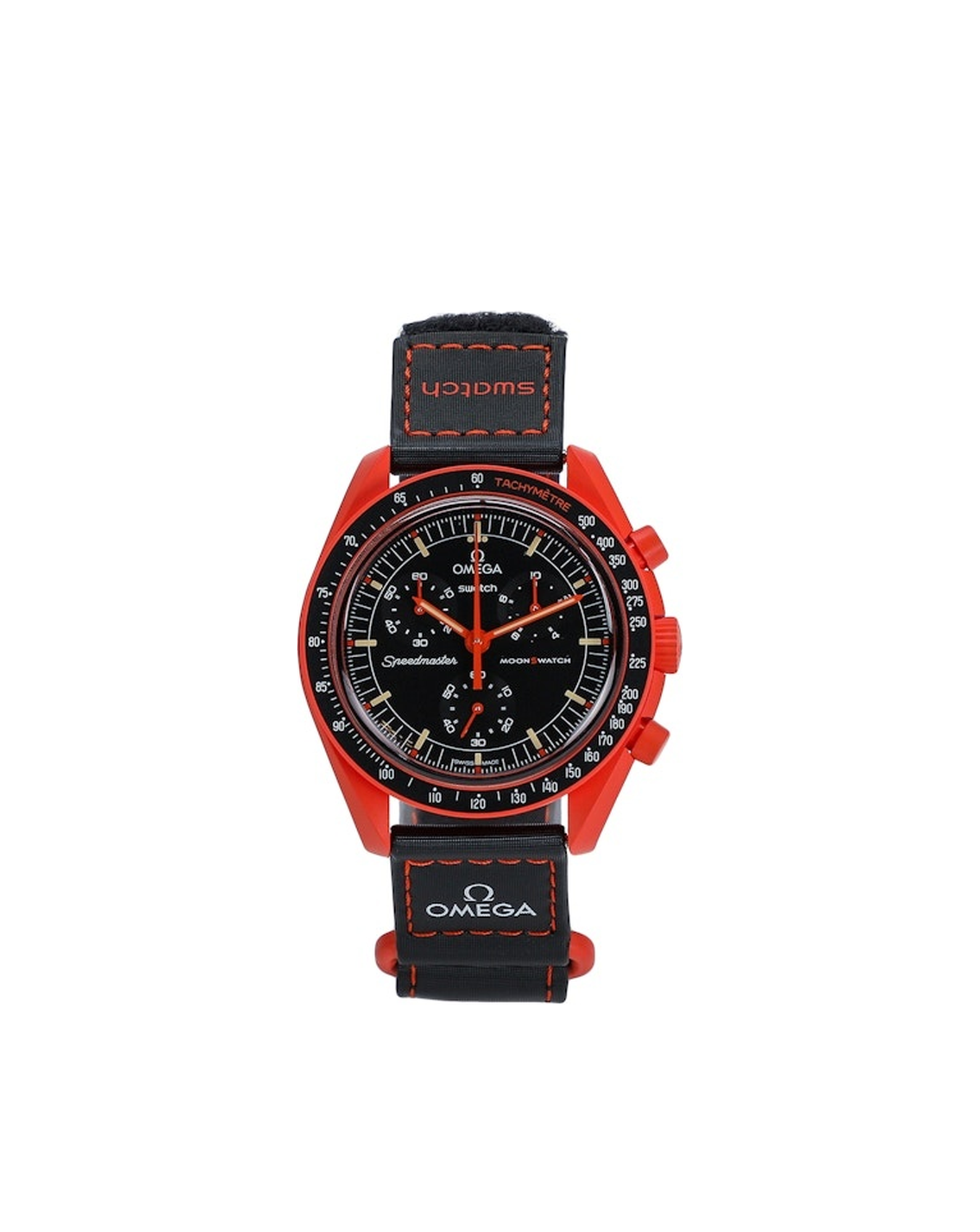 Swatch x Omega Bioceramic Moonswatch Mission On Earth Lava