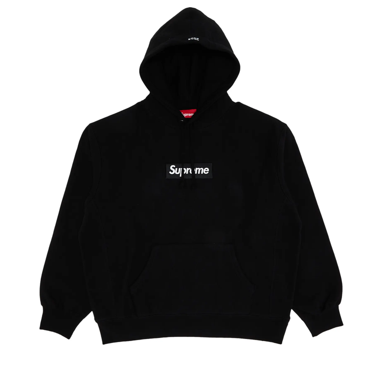 Supreme Box Logo Hooded Sweatshirt 'Black'
