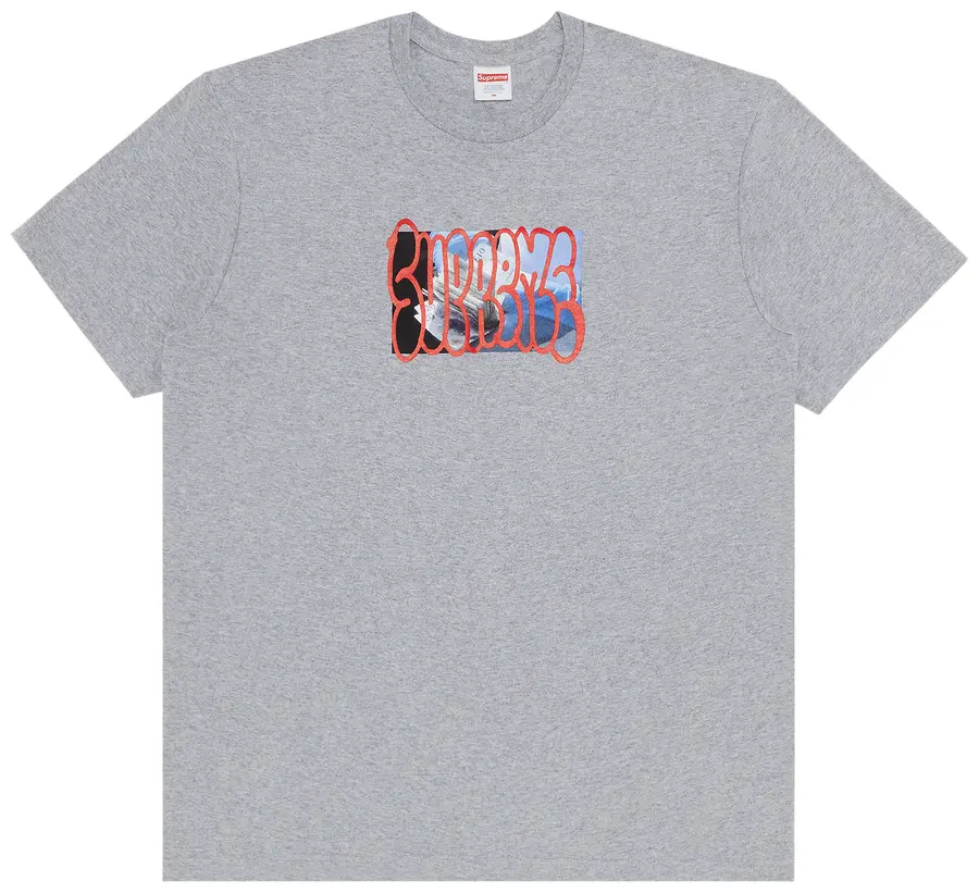 Supreme Payment Tee 'Heather Grey'