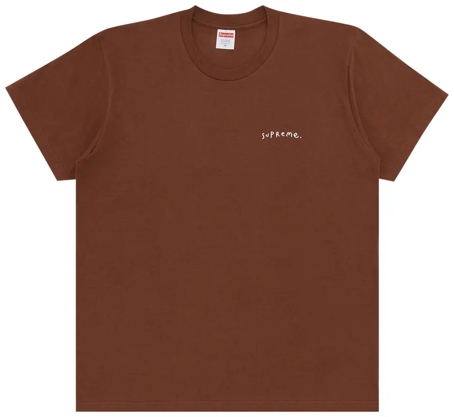 Supreme Ying Yang Tee 'Brown'