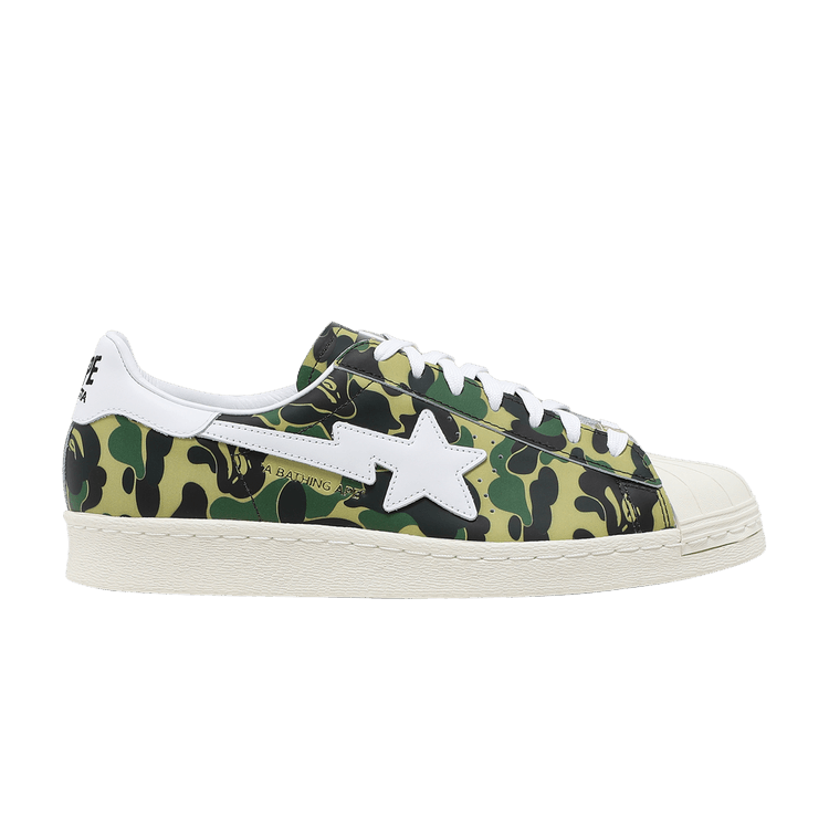 BAPE x Superstar 80s 'ABC Camo'
