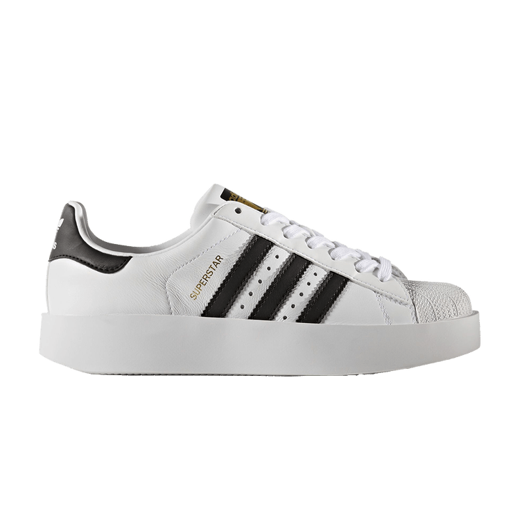 Wmns Superstar Bold Platform 'White Black'