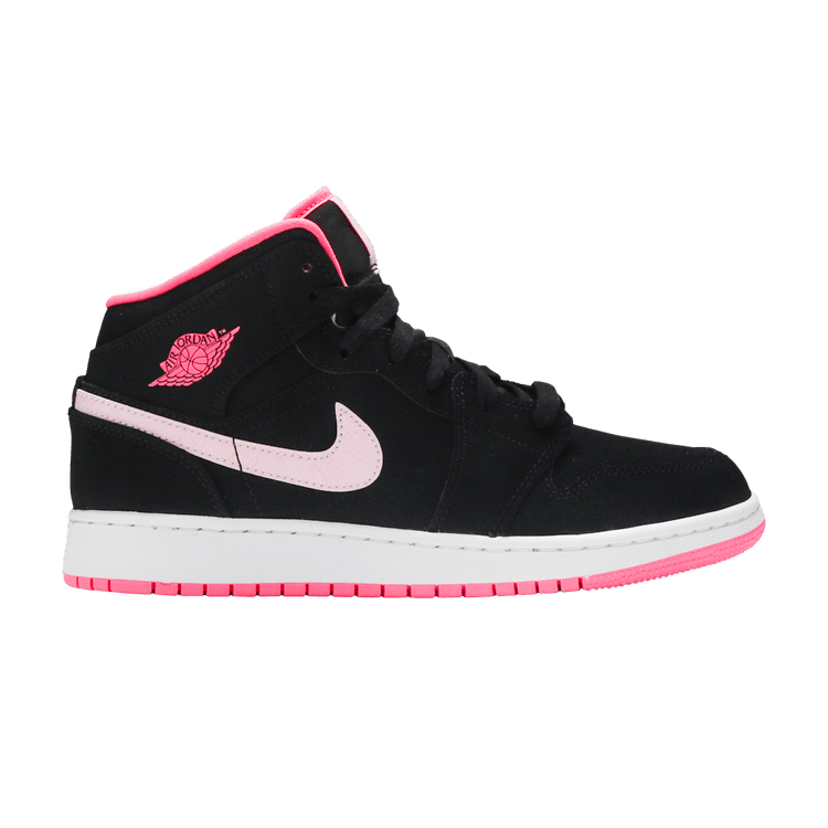 Air Jordan 1 Mid GS 'Black Digital Pink'