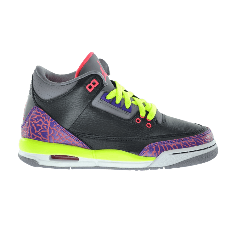 Air Jordan 3 Retro GS 'Black Atomic Red'
