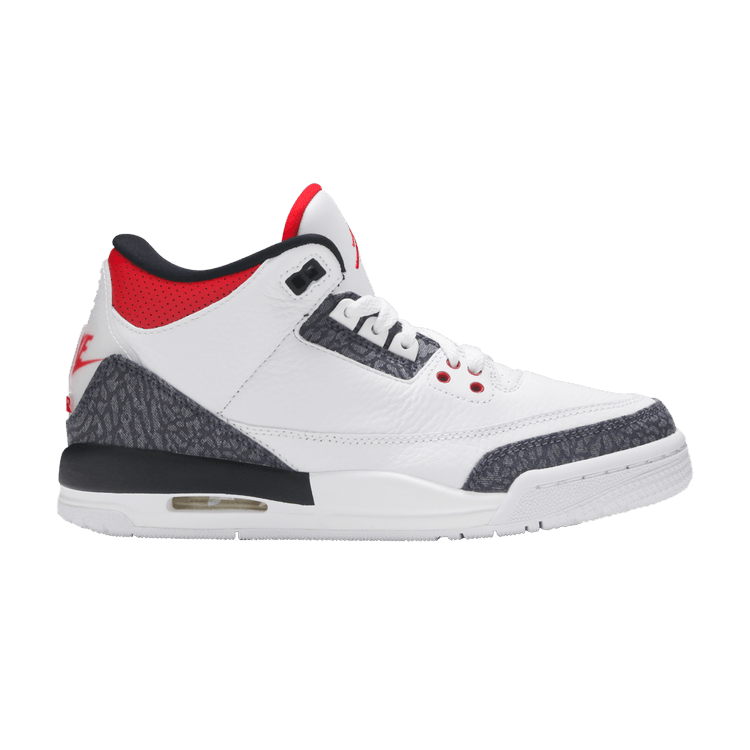 Air Jordan 3 Retro Denim SE GS 'Fire Red'