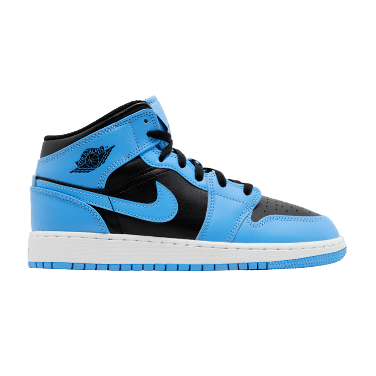 Air Jordan 1 Mid GS 'University Blue Black'