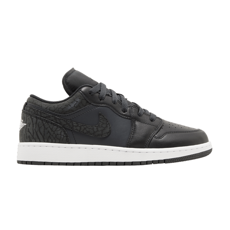 Air Jordan 1 Low SE GS 'Black Elephant'