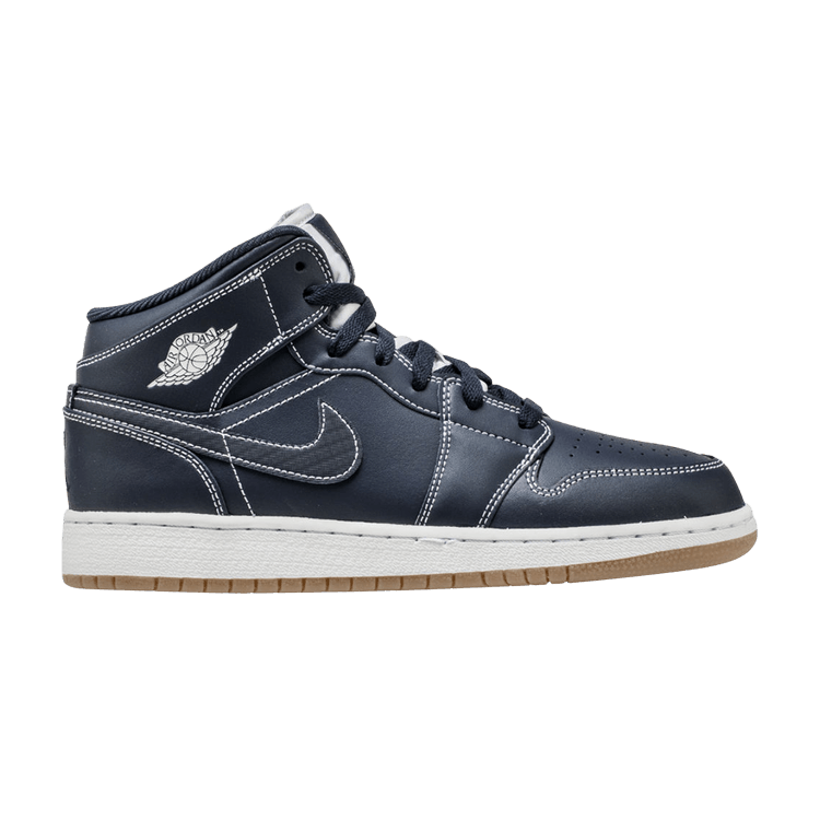 Air Jordan 1 Retro Mid GS 'Obsidian'