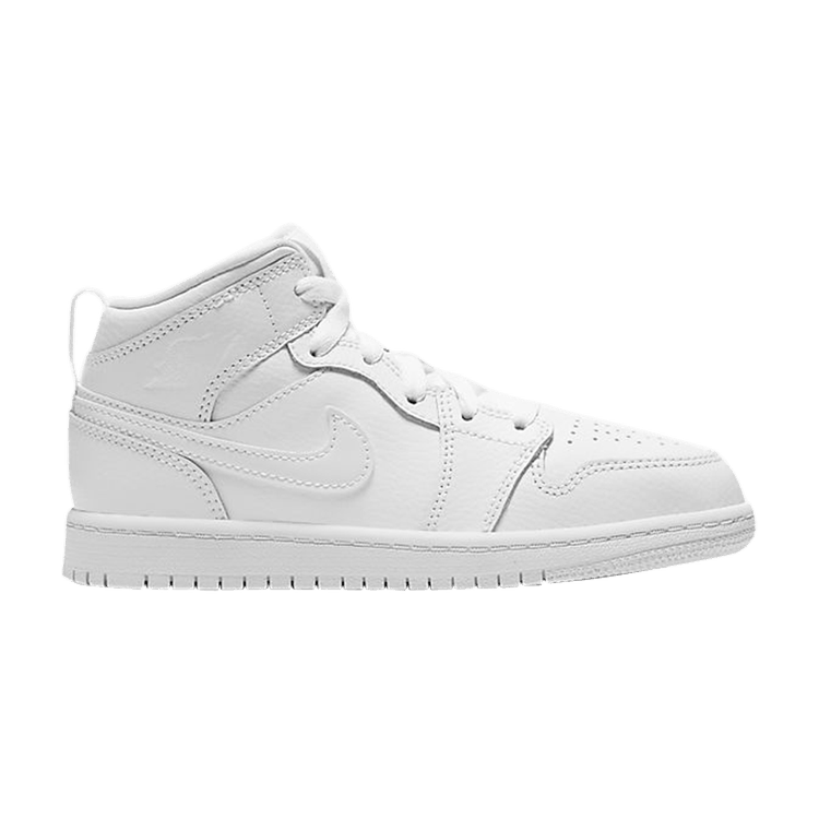 Air Jordan 1 Mid PS 'Triple White' 2020
