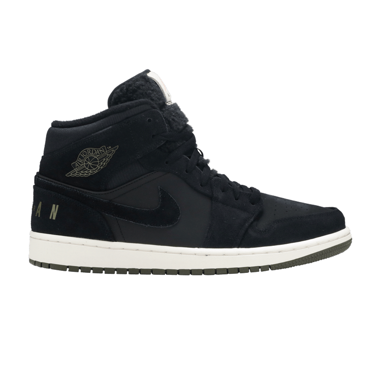 Air Jordan 1 Retro Mid 'Black'