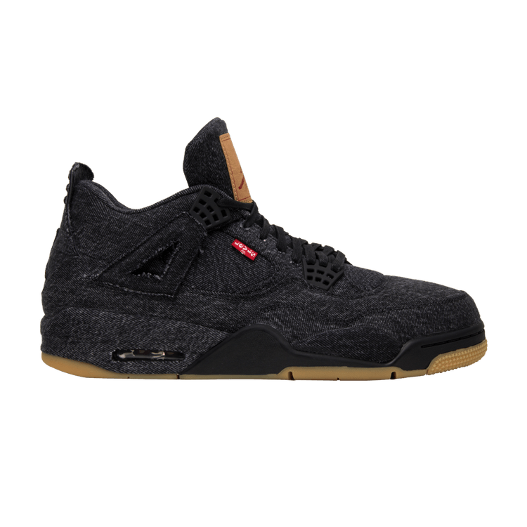 Levi's x Air Jordan 4 Retro 'Black Denim'