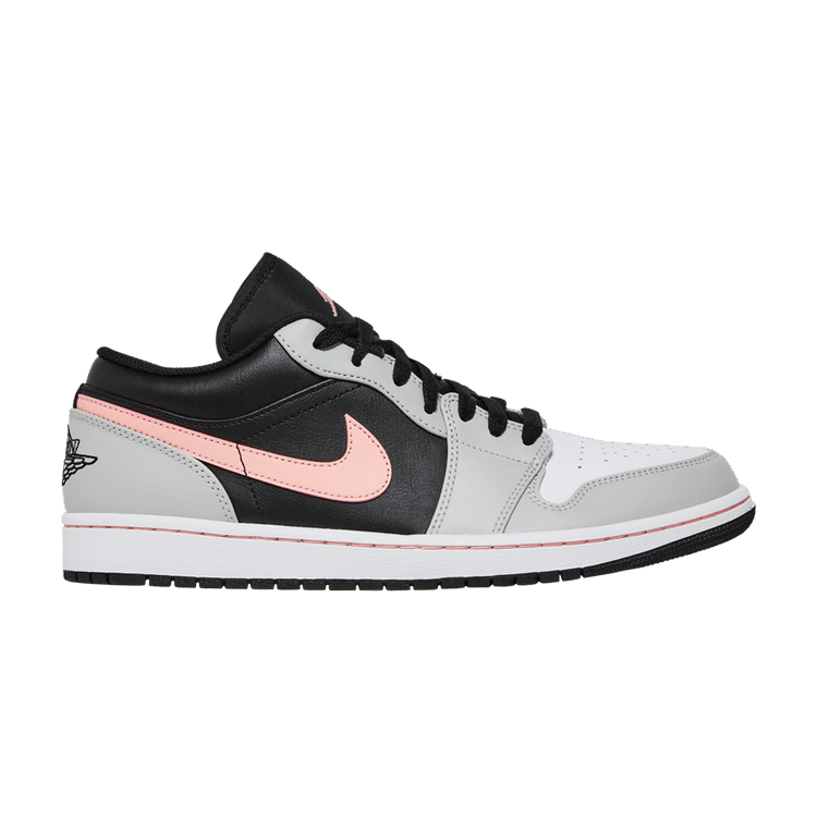 Air Jordan 1 Low 'Grey Fog Bleached Coral'