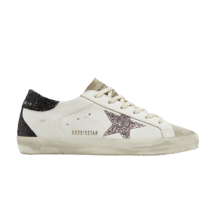 Golden Goose Wmns Superstar 'White Mauve Pink Glitter'