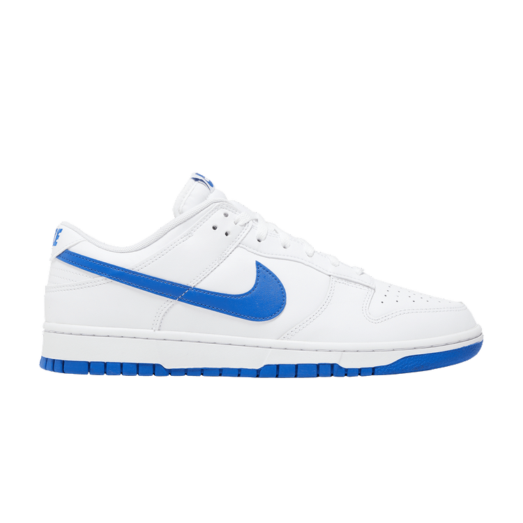 Dunk Low 'White Hyper Royal'