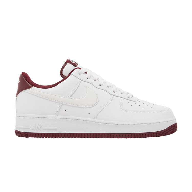 Air Force 1 '07 'White Dark Beetroot'